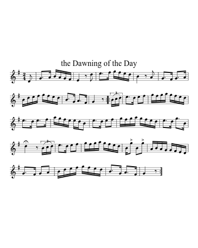 The Dawning Of The Day (Version 7)