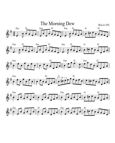 The Morning Dew