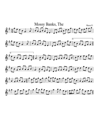 Mossy Banks, The (Version 2)