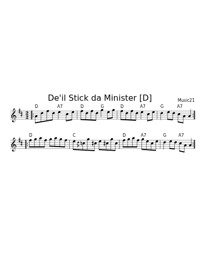 De'il Stick da Minister   [D] (Version 3)
