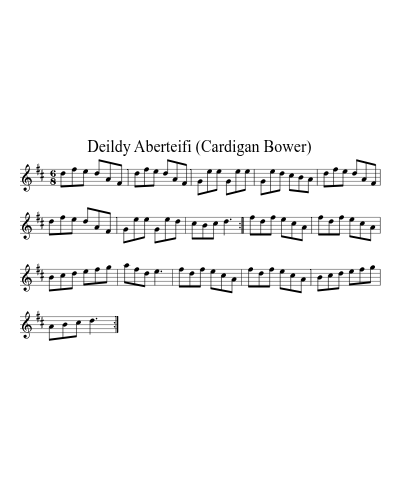 Deildy Aberteifi (Cardigan Bower)