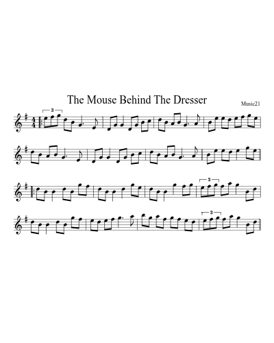 The Mouse Behind The Dresser