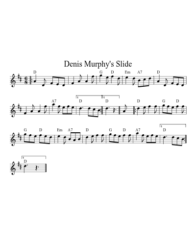 Denis Murphy's Slide (Version 2) preview