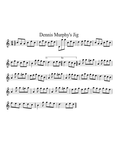 Dennis Murphy's Jig preview