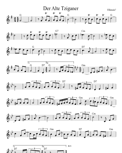 Der Alte Tziganer (Version 2)