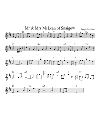 Mr & Mrs McLean of Snaigow preview