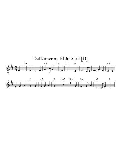 Det kimer nu til Julefest [D] (Version 2)