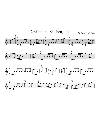 Devil in the Kitchen, The (Version 2)
