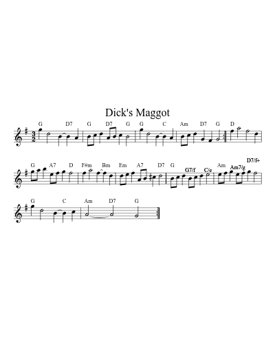 Dick's Maggot (Version 3)