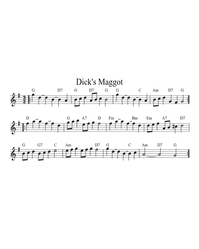 Dick's Maggot (Version 4)