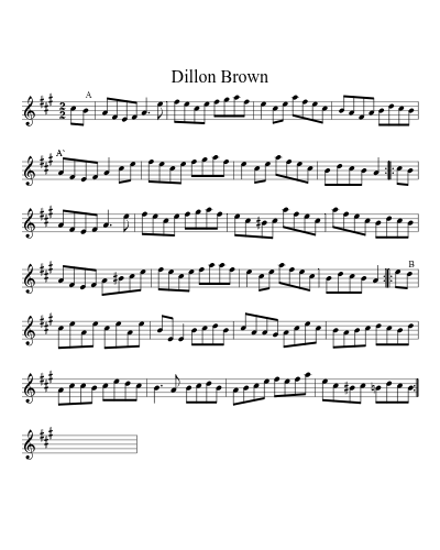 Dillon Brown (Version 3)