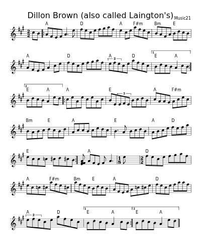 Dillon Brown (also called Laington's)