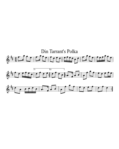 Din Tarrant's Polka