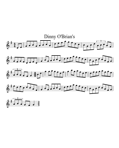 Dinny O'Brian's (Version 2)