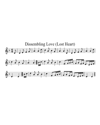 Dissembling Love (Lost Heart) preview