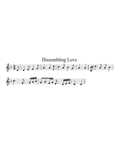Dissembling Love (Version 2)