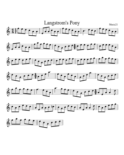 Langstrom's Pony preview