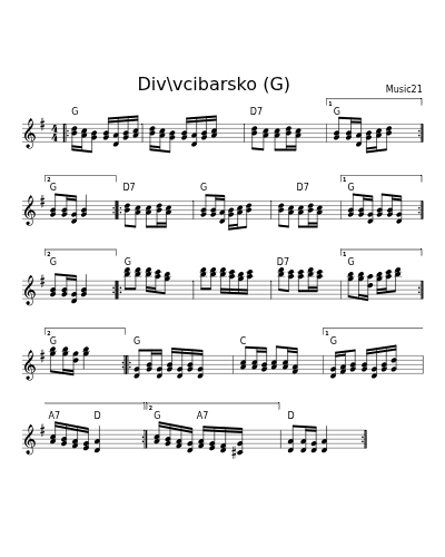 Div\vcibarsko    (G) (Version 2)