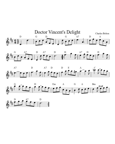 Doctor Vincent's Delight