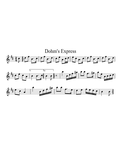 Dohm's Express preview