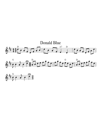 Donald Blue (Version 3) preview