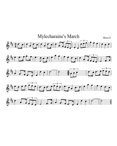 Mylecharaine's March preview