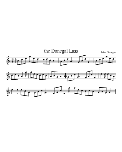 The Donegal Lass (Version 2)