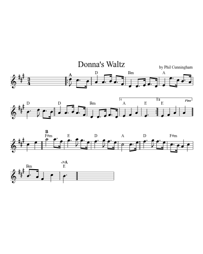 Donna's Waltz (Version 4) preview