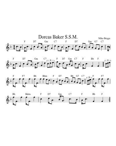 Dorcas Baker S.S.M.