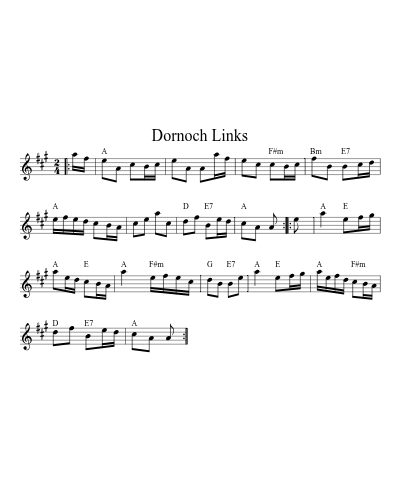 Dornoch Links (Version 5)