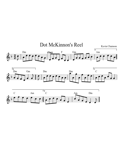 Dot McKinnon's Reel preview