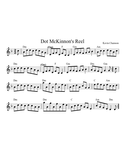 Dot McKinnon's Reel (Version 2) preview