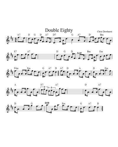 Double Eighty (Version 2)