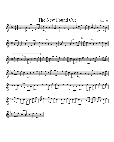 The New Found Out