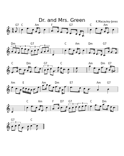 Dr. and Mrs. Green (Version 2)