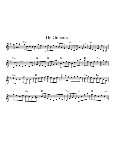 Dr. Gilbert's (Version 2)