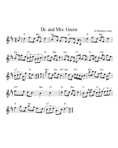 Dr. and Mrs. Green (Version 5)