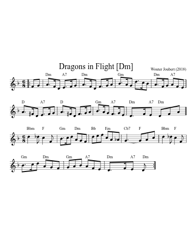 Dragons in Flight   [Dm] (Version 3)