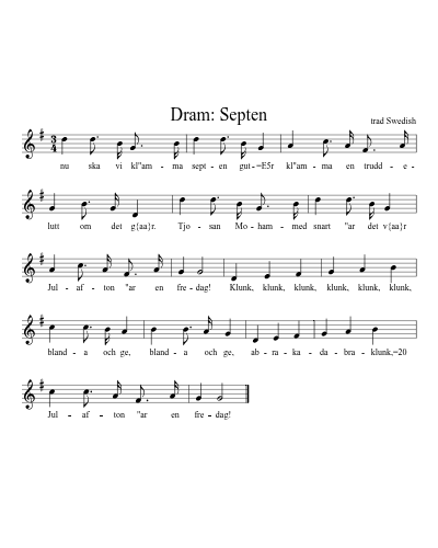 Dram: Septen (Version 2)