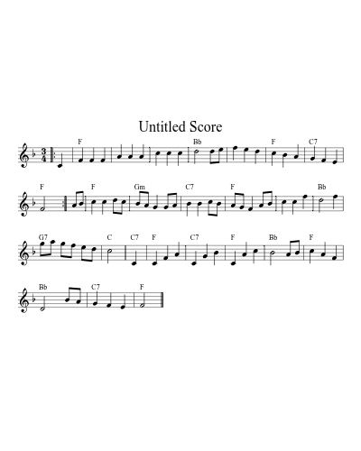 Drapers Gardens F G A 32 3 sheet music preview