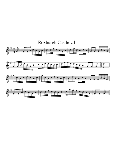 Roxburgh Castle  v.1
