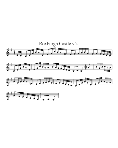Roxburgh Castle  v.2