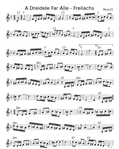 A Dreidele Far Alle - Freilachs