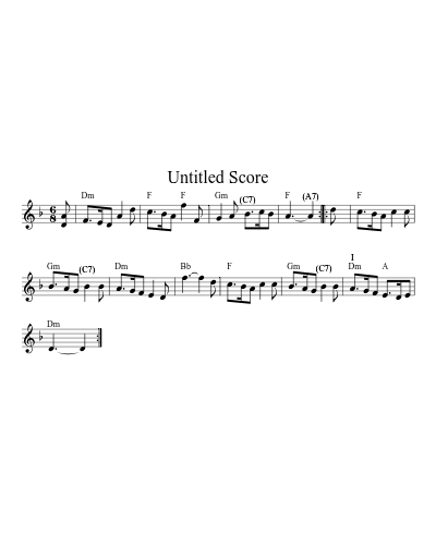 Drive the Cold Winter Away Dm Em 24 2 sheet music preview