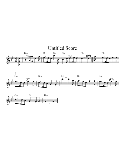 Drive the Cold Winter Away Dm Em Gm Am 24 2 (Version 3) sheet music preview