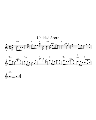 Drive the Cold Winter Away Dm Em Gm Am 24 2 (Version 4) sheet music preview