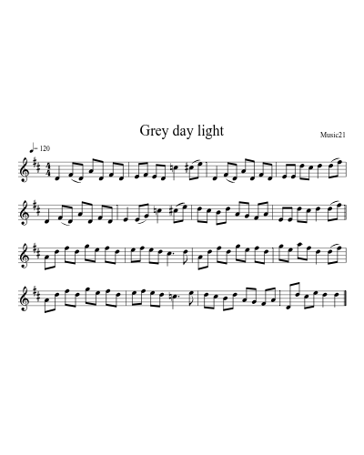 Grey day light preview