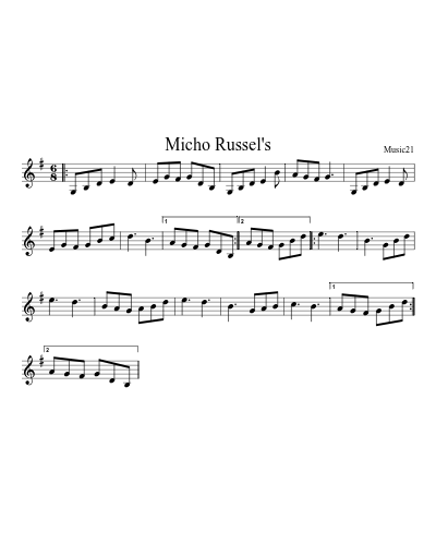 Micho Russel's preview