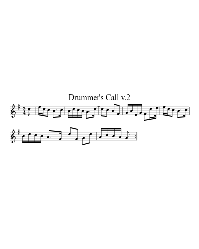 Drummer's Call v.2