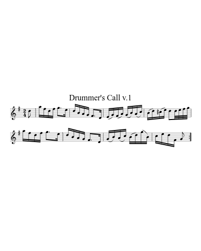 Drummer's Call v.1 (Version 2)